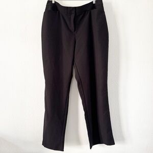 Black Tailored Trouser Minimalist Chic Curvy Fit Size 20W JM Collection EUC
